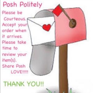 Posh Politely - Accept Orders & Rate!!